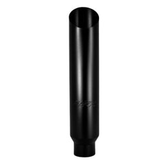 MBRP Exhaust T5151BLK Tip; 4? O.D.; Dual Wall Angled; 3in. inlet; 8in. length; Black
