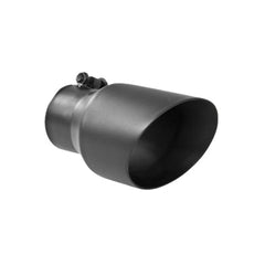 MBRP Exhaust T5151BLK Tip; 4? O.D.; Dual Wall Angled; 3in. inlet; 8in. length; Black