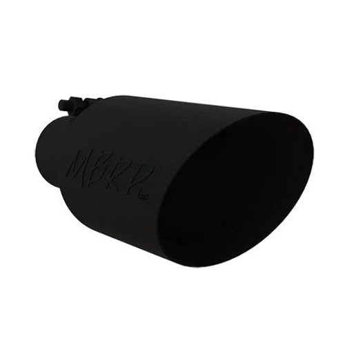 MBRP Exhaust T5161BLK Angled Rolled End Exhaust Tip