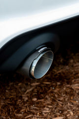 MBRP Exhaust Carbon Fiber Tips 3" ID 5" OD Out 8" Length Angle Cut Dual Wall sold in pairs PN. T5197CF