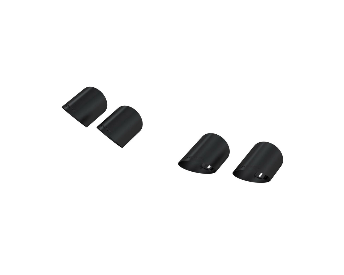 MBRP Exhaust Black-Coated 4" Quad Tip Cover Kit PN. T5198BLK