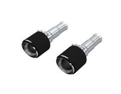 MBRP Exhaust Carbon Fiber Tips 5" OD Dual Wall Angle Cut Sold in Pairs PN. T5199CF