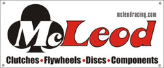 McLeod Racing Banner, 36 x 72 inch, with Grommets 1510