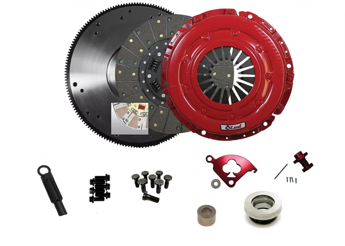 McLeod Pro Pack Super Street Pro Clutch and Flywheel Kit, 1986-1995 Mustang 5.0L, 10.5 x 1-1/16 x 10, 157 Tooth, 6 Bolt 53300