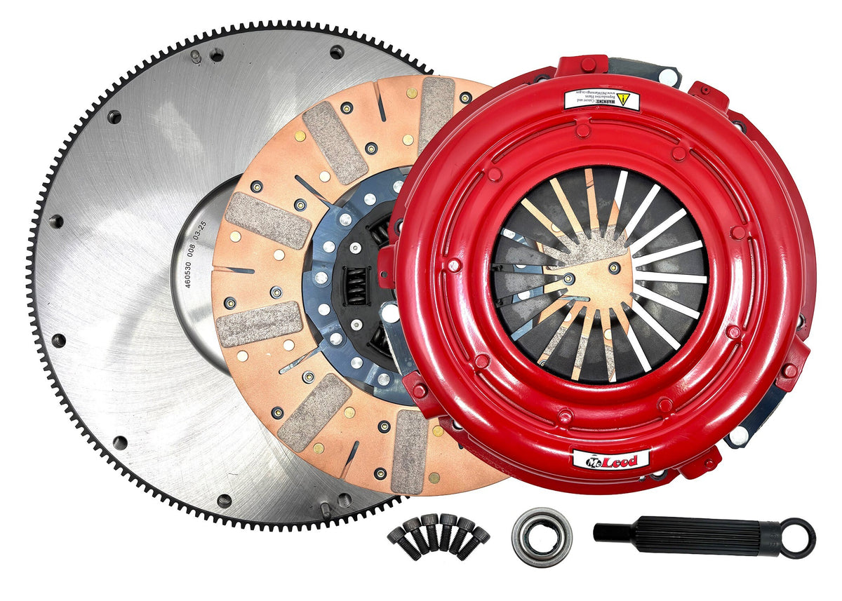 McLeod Street Extreme Clutch Kit, 1997-2004 GM LS 12 x 1-1/8 x 26 Spline, 6 Bolt Crank, 168 Tooth 75323