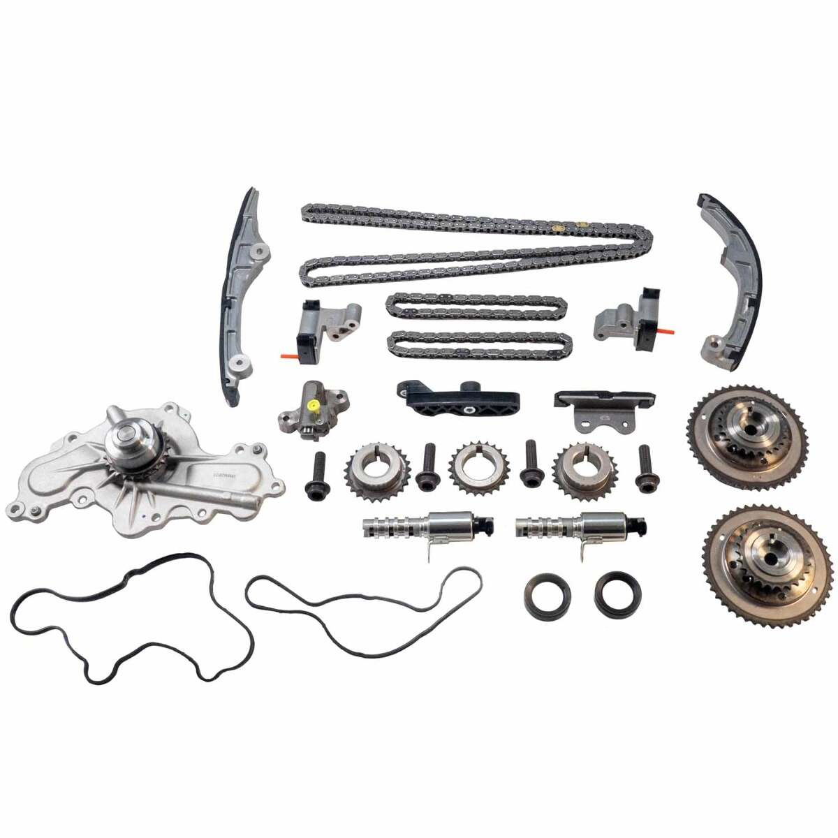 Melling 3-1047SK3 Stock Replacement Engine Timing Chain Kit with Water Pump