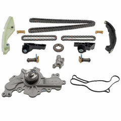 Melling 3-1049SAHWP Stock Replacement Engine Timing Chain Kit with Water Pump