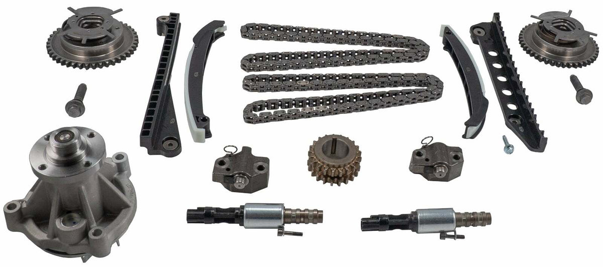 Melling 3-391SCCK3 Stock Replacement Engine Timing Chain Kit with Water Pump