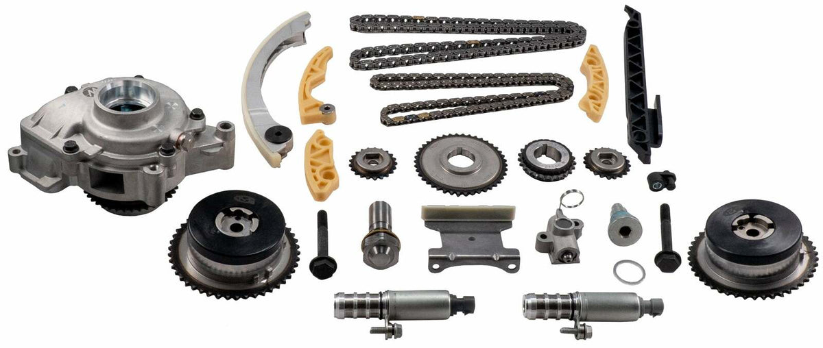 Melling 3-4202SC1K3 Stock Replacement Engine Timing Chain Kit with Water Pump