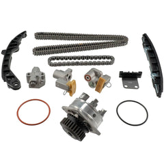 Melling 3-730SAX1HWP Stock Replacement Engine Timing Chain Kit with Water Pump