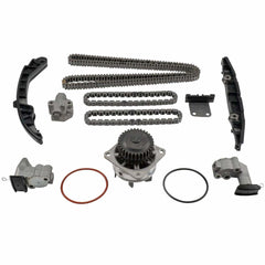 Melling 3-730SXHWP Stock Replacement Engine Timing Chain Kit with Water Pump