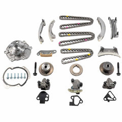 Melling 3-753SWP Stock Replacement Engine Timing Chain Kit with Water Pump