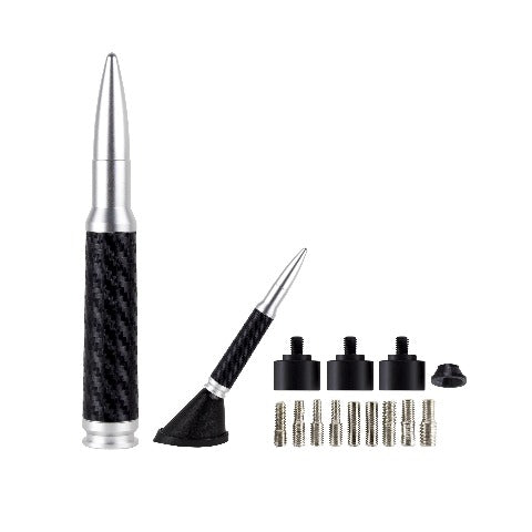 Ammotenna Billet with Carbon Fiber Wrap - .50 Caliber Replica Antenna 50CF