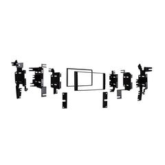 Metra Electronics 95-7624 Custom Fit Mounting Kit
