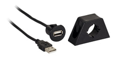 Metra Electronics AX-FMUSBEXTCB 6 ft. USB Extension Cable w/Mount