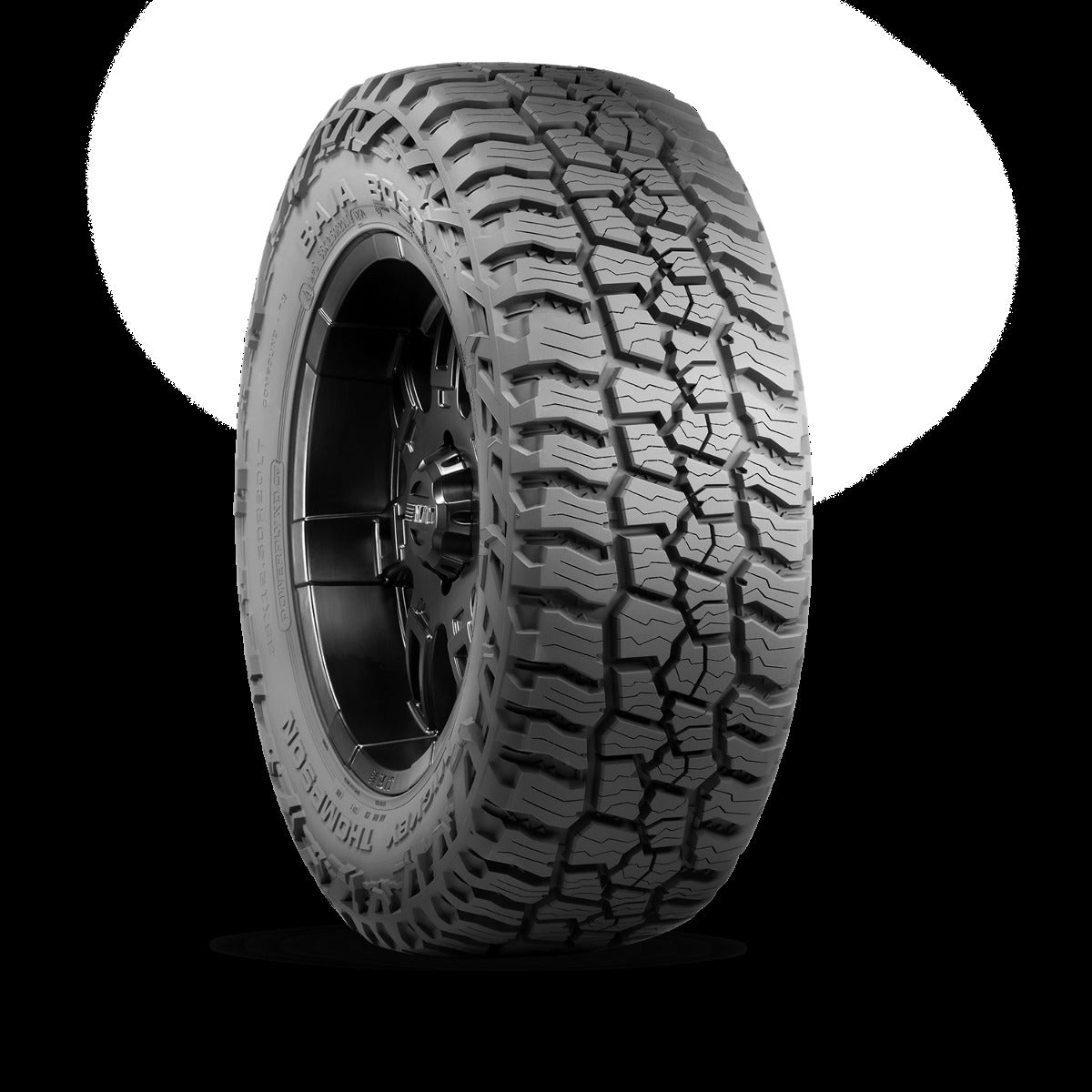 Mickey Thompson Baja Boss A/T LT265/60R18 Light Truck Radial Tire 18 Inch Black Sidewall Mickey Thompson 247453