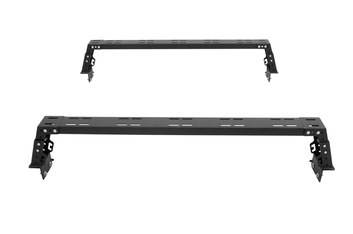 Paramount Automotive Compact Adjustable Height Adventure Rack 16-23 Toyota Tacoma/20-23 Jeep Gladiator 91-65203