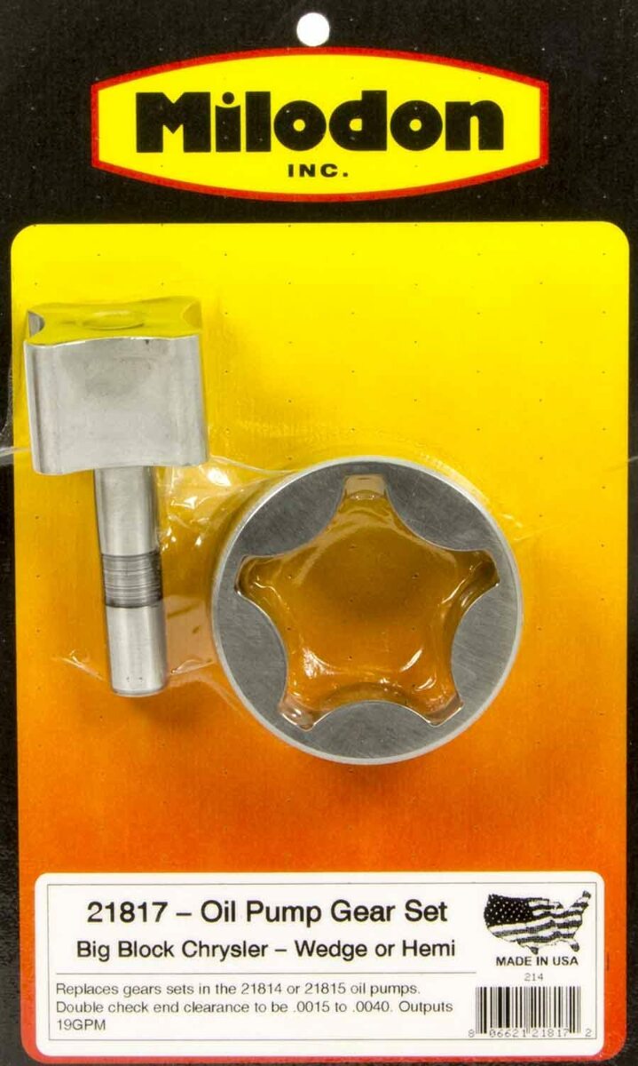 Milodon Chrys Oil Pump Gear Set 21817