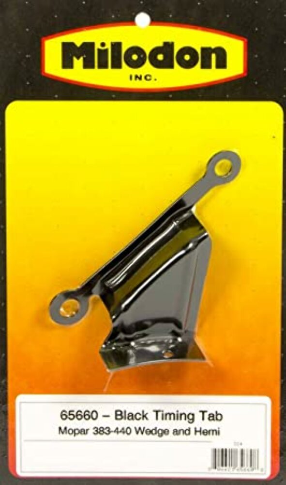 Milodon BB Mopar Black Timing Tab 65660