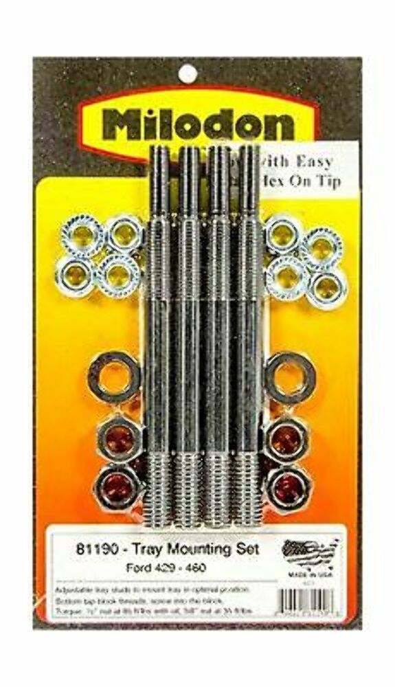 Milodon 429 Studs w/Tray 81190