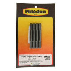 Milodon 4 3/8 x 1/2 Studs 4 Pack 81276
