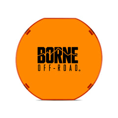 Mishimoto BNLT-COV-RD7YL Borne Off-Road 7in Round Light Cover Amber  BNLT-COV-RD7YL