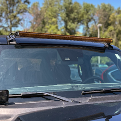 Mishimoto BNLT-COV-SS20YL Borne Off-Road Light Bar Cover Single Row 20 In. Amber  BNLT-COV-SS20YL