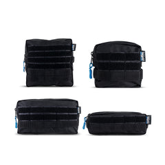 Mishimoto BNMP-B-001 Borne Off-Road Molle Pouch Set 4-Pack  BNMP-B-001