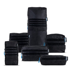 Mishimoto BNMP-B-002 Borne Off-Road Molle Pouch Set 6-Pack  BNMP-B-002