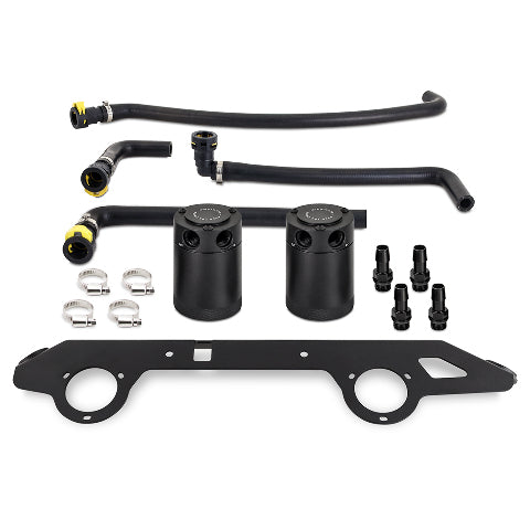 Mishimoto Baffled Oil Catch Can System fits Ford Bronco 2.7L 2023+  MMBCC-BR27-23S