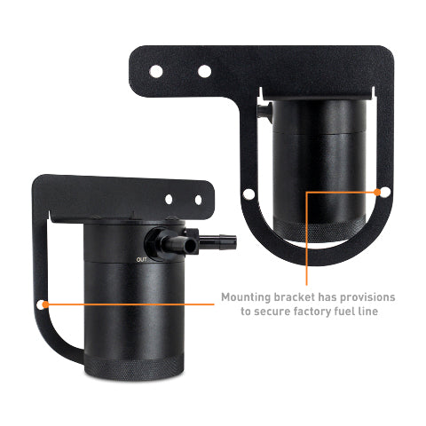 Mishimoto MMBCC-CIV-22P Baffled Oil Catch Can PCV Side Fits Honda Civic 2022+  MMBCC-CIV-22P