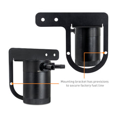 Mishimoto MMBCC-CIV-22P Baffled Oil Catch Can PCV Side Fits Honda Civic 2022+  MMBCC-CIV-22P