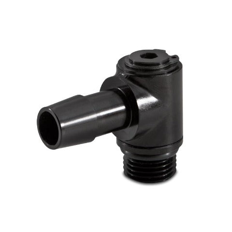 Mishimoto MMFT-M16-10SBK Mishimoto 90 Degree Banjo Swivel M16x1.5 1/2in Barbed Fitting  MMFT-M16-10SBK