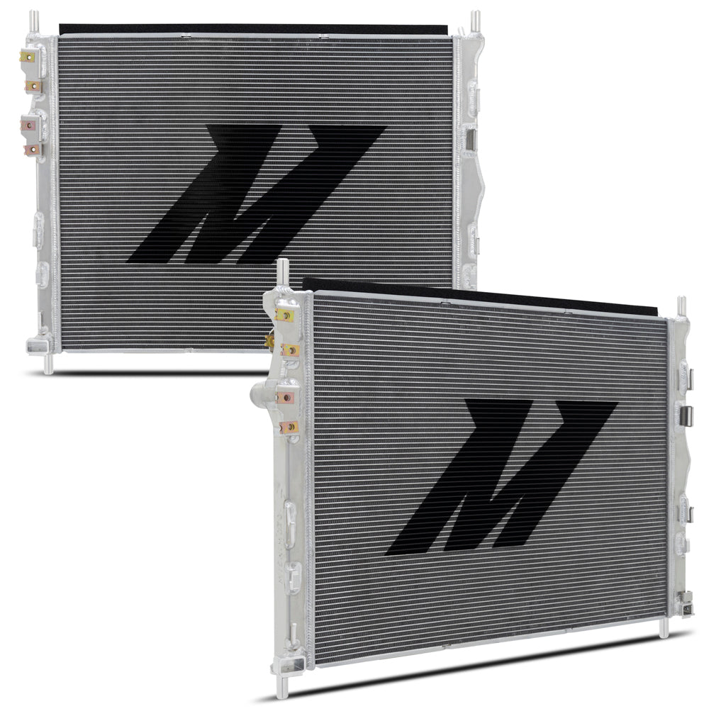 Mishimoto MMRAD-UNI-DRGN Universal 9" Drag Race Performance Aluminum Radiator Natural  MMRAD-UNI-DRGN