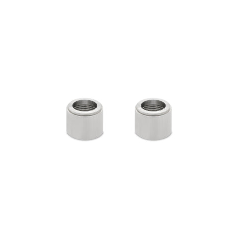Mishimoto MMWB-38 3/8" NPT Weld-on Bung Aluminum Pack of 2  MMWB-38