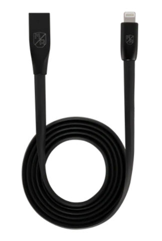 Mob Armor MOB-CBL-LGHTNG Braided Lightning QC3.0 Cable 3ft - Black
