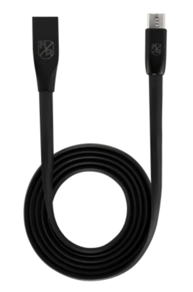 Mob Armor MOB-CBL-USBC Braided USB-C QC3.0 Cable, 3ft - Black