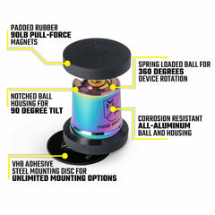 Mob Armor MobNetic Maxx - Multi-Color Chrome MOBN-MX-E-MC