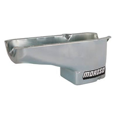 Moroso 20165 Wet Sump Steel Oil Pan (9.5 deep/7qt/Baffled/SBC-80-85 Blocks-Most chassis)
