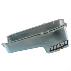 Moroso 20180 Wet Sump Steel Oil Pan (8.25 deep/6qt/Baffled/SBC-Pre-80 blocks)