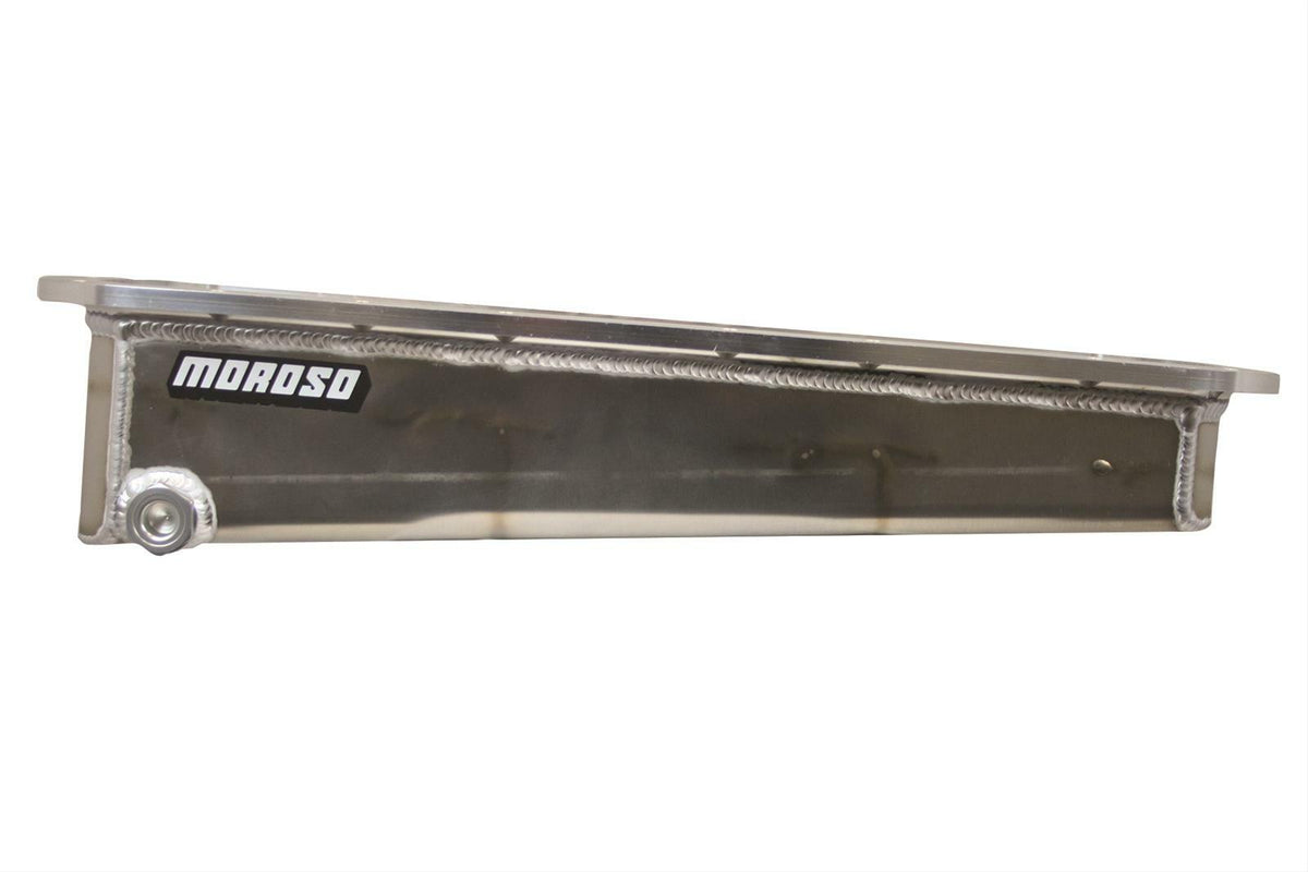 Moroso 20049 Dry Sump Aluminum Oil Pan (6-3/8 Deep in back, Chrysler/Hemi/BAE/JP-1/Funny Car