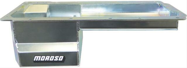 Moroso 20148 Wet Sump Steel Oil Pan (6 deep/7qt/Baffled/GM LS Swap, Early F-Body)