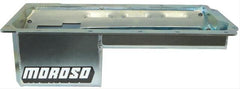 Moroso 20151 Wet Sump 16G Steel Oil Pan (2/6 deep/7qt/Baffled/Dart Ls Next)