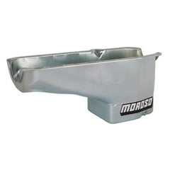 Moroso 20165 Wet Sump Steel Oil Pan (9.5 deep/7qt/Baffled/SBC-80-85 Blocks-Most chassis)
