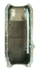 Moroso 20201 Wet Sump Kicked-Out Steel Oil Pan (8.25 deep/7qt/Baffled/SBC-Pre-80 and 85)