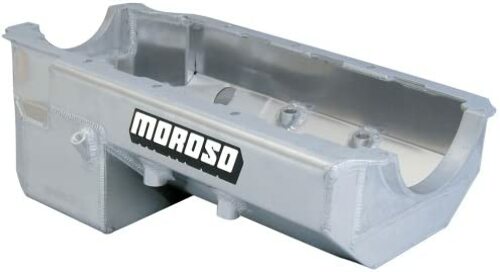 Moroso 20372 Wet Sump Kicked-Out Aluminum Oil Pan (8 deep/6-7qt/Donovan-DRC2)