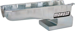 Moroso 20431 Wet Sump Steel Oil Pan (8 deep/7qt/Baffled/Core-Base/BBC/Mark IV)