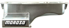 Moroso 20507 Wet Kicked-Out Front Sump Steel Oil Pan (8 deep/7qt/Baffled/Ford 351W, Mercury)