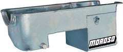 Moroso 20523 Wet Rear Sump Steel Oil Pan (9 deep/7qt/Small Block Ford, 351W)