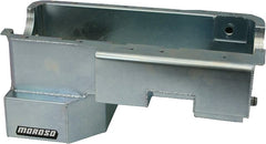 Moroso 20528 Wet Rear Sump Kicked-Out Steel Oil Pan (9 deep/7qt/Ford Small Block, 289-302)